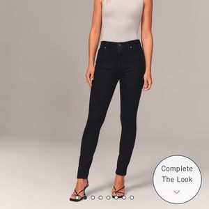 Abercrombie and Fitch High Rise Super Skinny Jeans